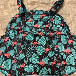 Sprinter tote bag in Flamingo Black by Lug.